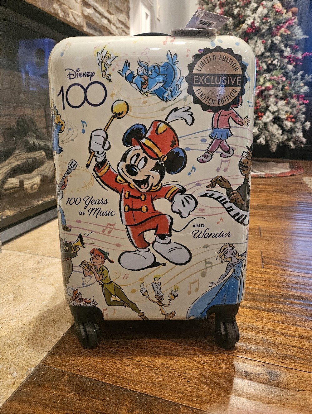 Bioworld Exclusive Disney 100Years Of Music Limited Edition 20” Luggage